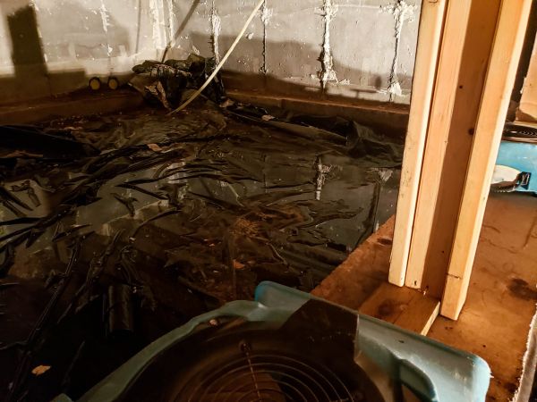 Crawlspace Water Cleanup in Clarkston